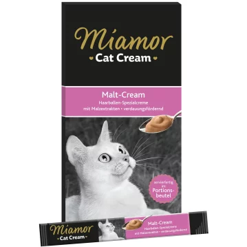 Katzen - Snacks MIAMOR Cat Snack Malt - Cream, 6 x 15 g