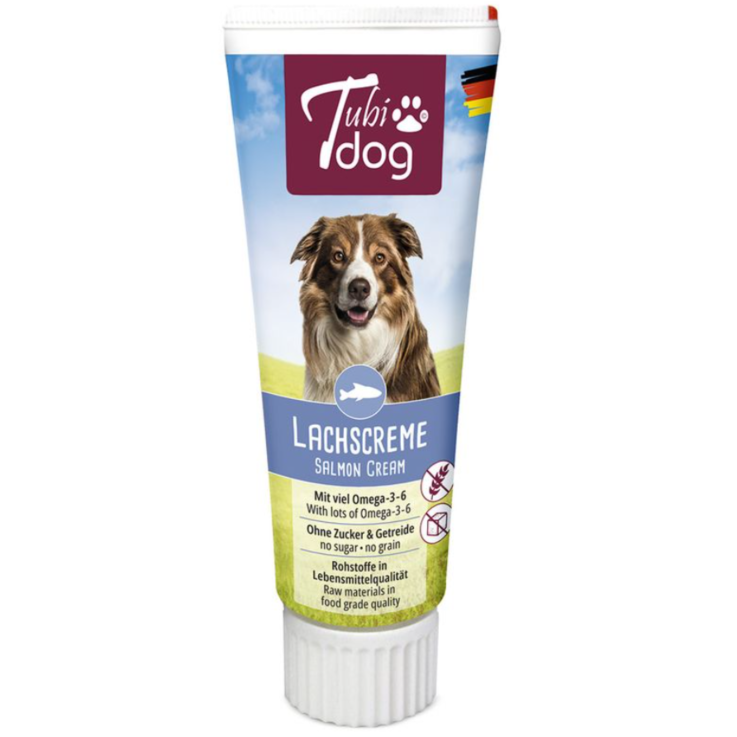 Hunde - Snacks HANSEPET Tubidog Lachscreme, 75 g