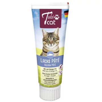 Katzen - Snacks HANSEPET Tubicat Lachs Pâté,...