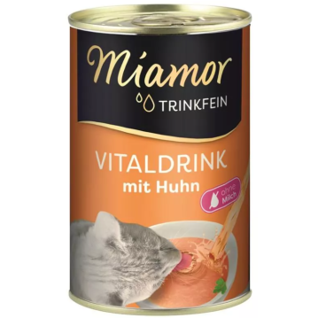 Katzen - Vitaldrink  MIAMOR Adult Trinkfein mit Huhn, 135 ml