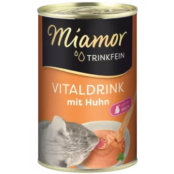 Katzen - Vitaldrink  MIAMOR Adult Trinkfein mit Huhn, 135 ml