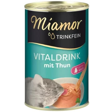 Katzen - Vitaldrink MIAMOR Adult Trinkfein mit Thun, 135 ml