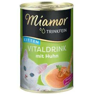 Katzen - Vitaldrink MIAMOR Kitten Trinkfein mit Huhn, 135 ml