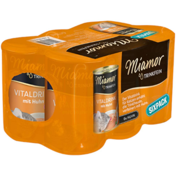 Katzen - Vitaldrink MIAMOR Adult Trinkfein mit Huhn...