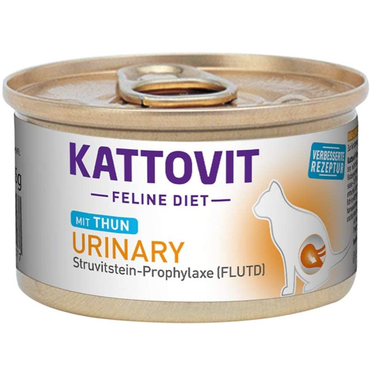 Katzen - Nassfutter KATTOVIT Feline Diet Urinary Thunfisch, 85 g