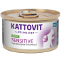 Katzen - Nassfutter KATTOVIT Feline Diet Sensitive Pute, 85 g