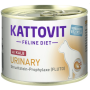 Katzen - Nassfutter KATTOVIT Feline Diet Urinary Kalb, 185 g