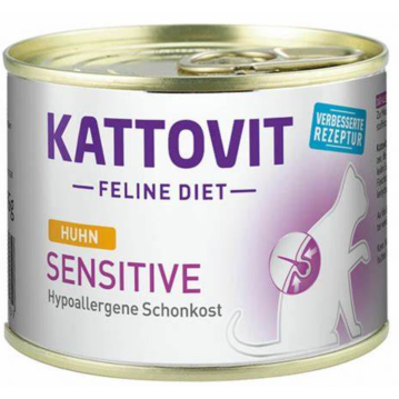 Katzen - Nassfutter KATTOVIT Feline Diet Sensitive Huhn,...