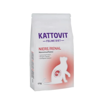 Katzen - Trockenfutter KATTOVIT Feline Diet Niere/Renal,...