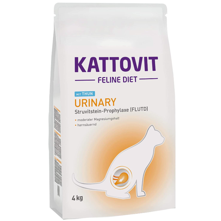 Katzen - Trockenfutter KATTOVIT Feline Diet Urinary Thun, 4 kg