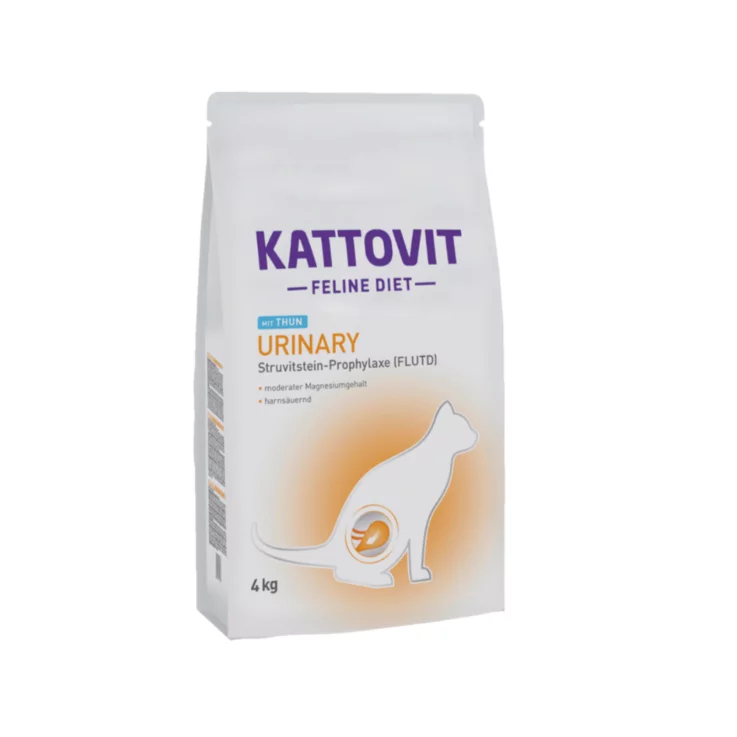 Katzen - Trockenfutter KATTOVIT Feline Diet Urinary Thun, 4 kg