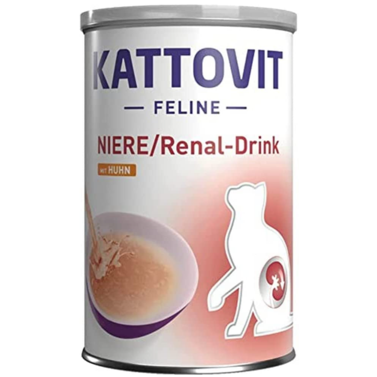 Katzen - Drink KATTOVIT Feline Niere/Renal-Drink Huhn, 135 ml