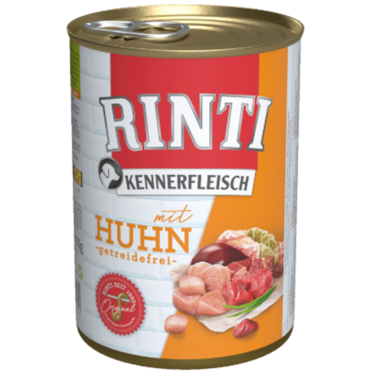 RINTI  Adult Kennerfleisch mit Huhn, 400 g