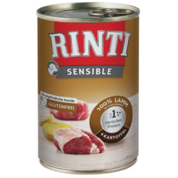 Hunde - Nassfutter RINTI Adult Sensible Lamm &amp;...