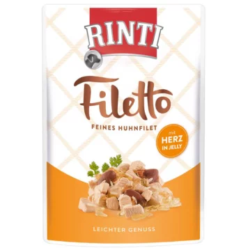 Hunde - Nassfutter RINTI Adult Filetto, Huhnfilet mit...