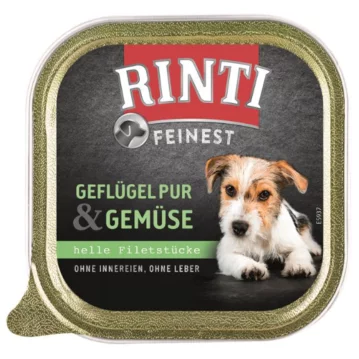 Hunde - Nassfutter RINTI Adult Feinest Gefl&uuml;gel Pur...