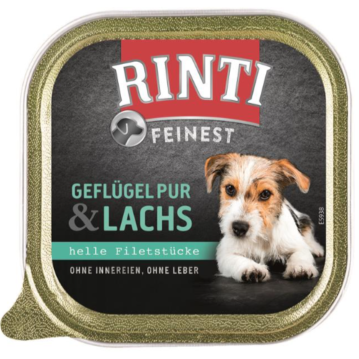 Hunde - Nassfutter RINTI Adult Feinest Geflügel Pur...