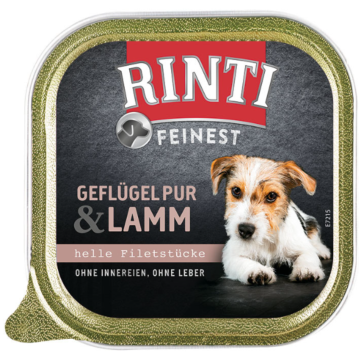 Hunde - Nassfutter RINTI Adult Feinest Geflügel Pur...