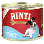 Hunde - Nassfutter RINTI Adult Gold Gefl&uuml;gelherzen, 185 g