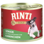 Hunde - Nassfutter RINTI Senior Gold Kaninchen, 185 g