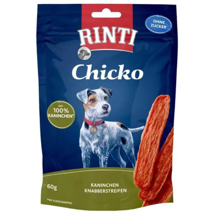 Hunde - Snack RINTI  Chicko Kaninchen, 60 g