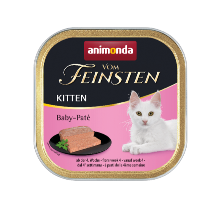 Katzen - Nassfutter ANIMONDA Vom Feinsten Kitten Baby Paté, 100 g