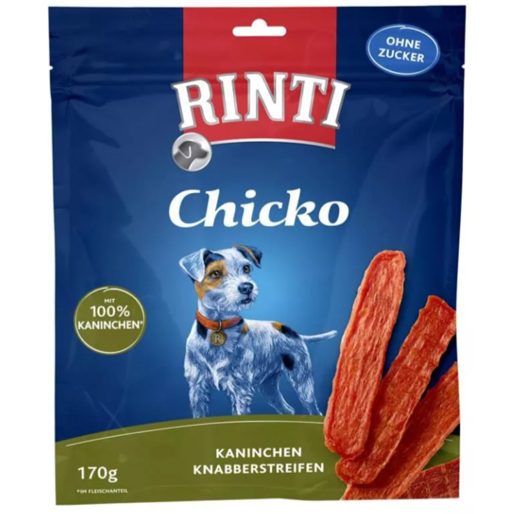 Hunde - Snack RINTI Chicko Kaninchen, 170 g