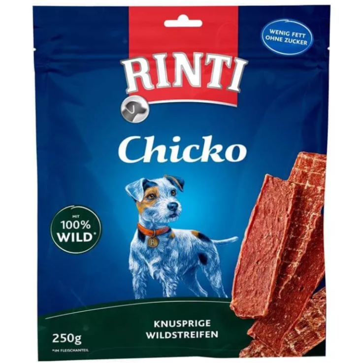 Hunde - Snack RINTI Chicko Wild Vorratspack, 250 g