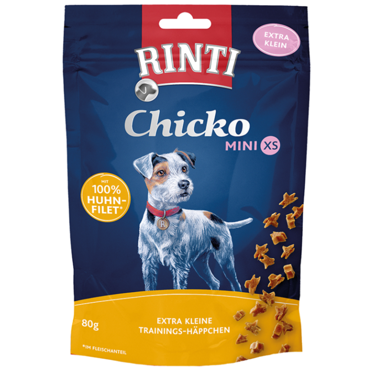 Hunde - Snack RINTI Chicko Mini XS Huhn, 80 g