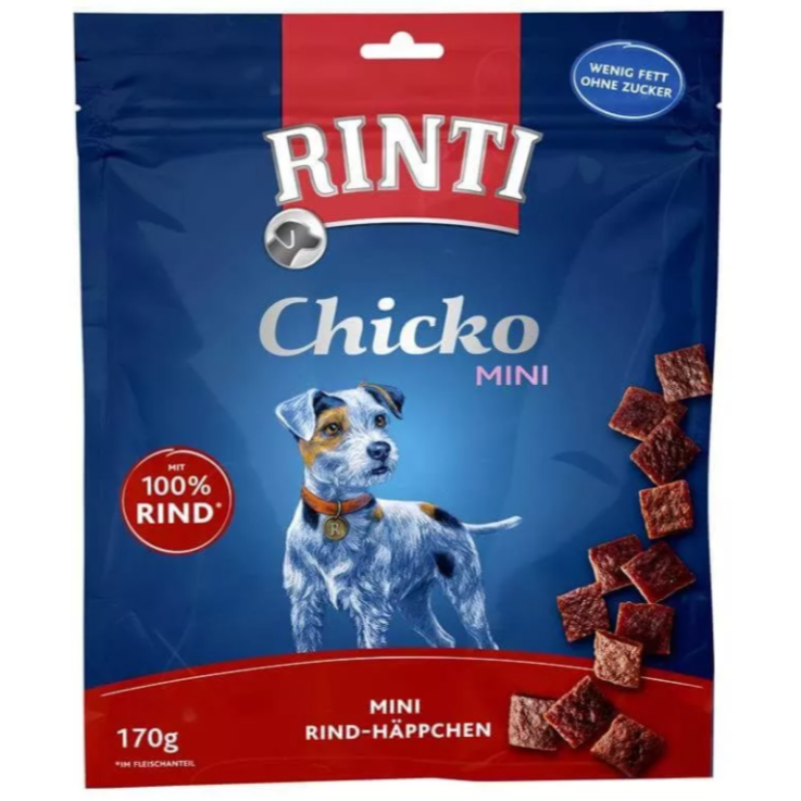 Hunde - Snack RINTI Chicko Mini Rind, 170 g