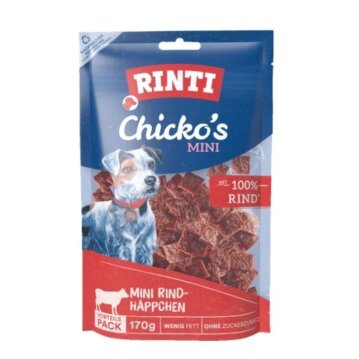 Hunde - Snack RINTI Chickos Mini Rind, 170 g