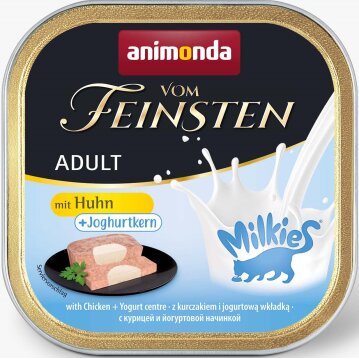 Katzen - Nassfutter ANIMONDA Vom Feinsten Milkies, Huhn +...