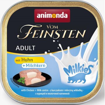 Katzen - Nassfutter ANIMONDA Vom Feinsten Milkies, Huhn +...
