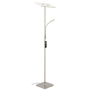 BRILONER LED Fluter mit  Lesearm, Nachtlicht, Timer,...