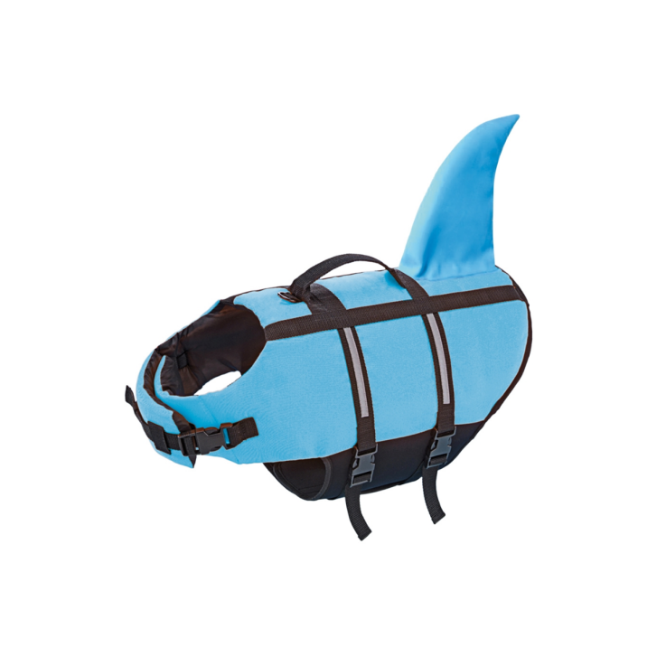 NOBBY Hunde Schwimmhilfe "Sharki", XL 45 cm, hellblau