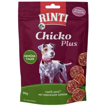 Hunde - Snack RINTI Chicko Plus Gemüse-Taler, 80 g