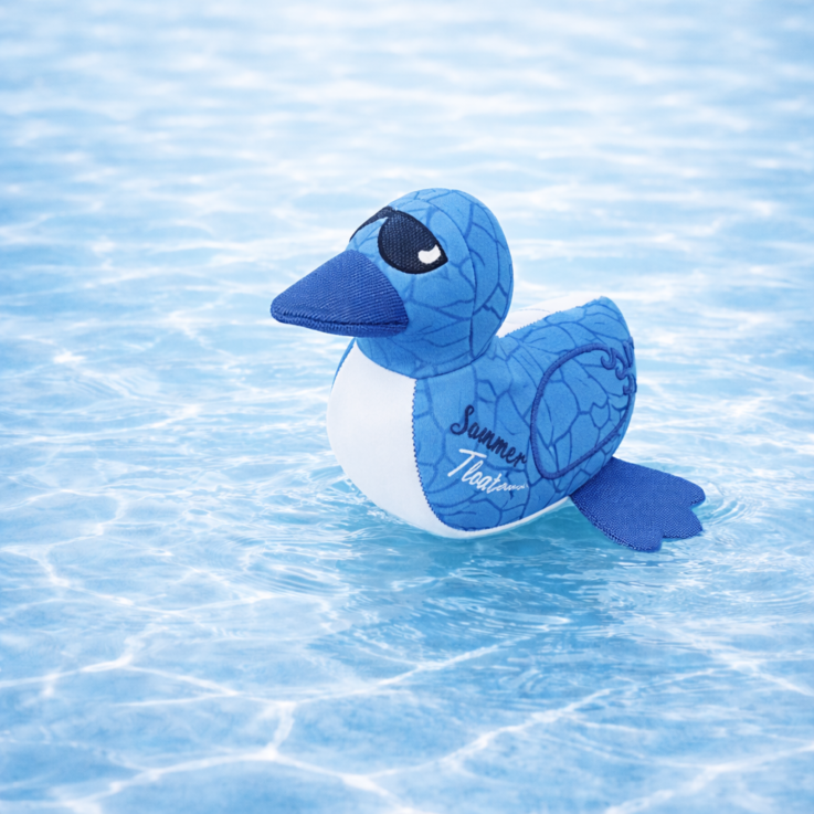 NOBBY Hundespielzeug Stoffente wasserfest "Floating", 19 cm