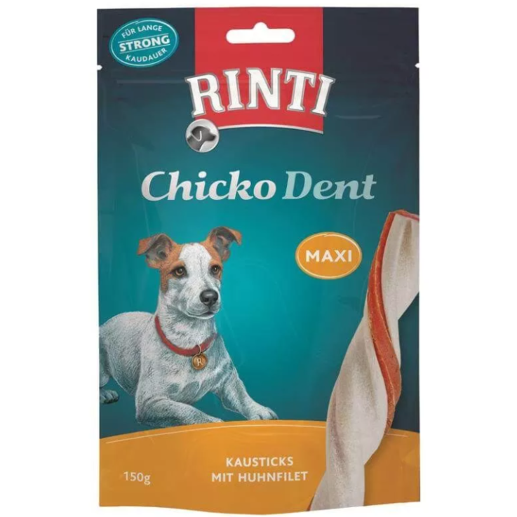 Hunde - Snack RINTI  Chicko Dent Huhn Maxi, 150 g