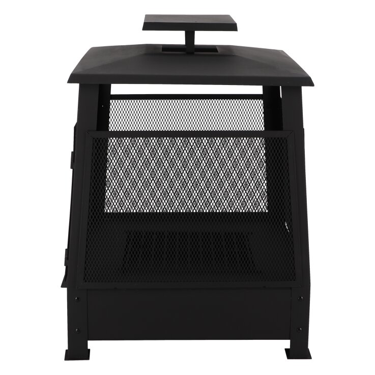 ESSCHERT DESIGN Terrassenofen "Pagode" mit Gitter