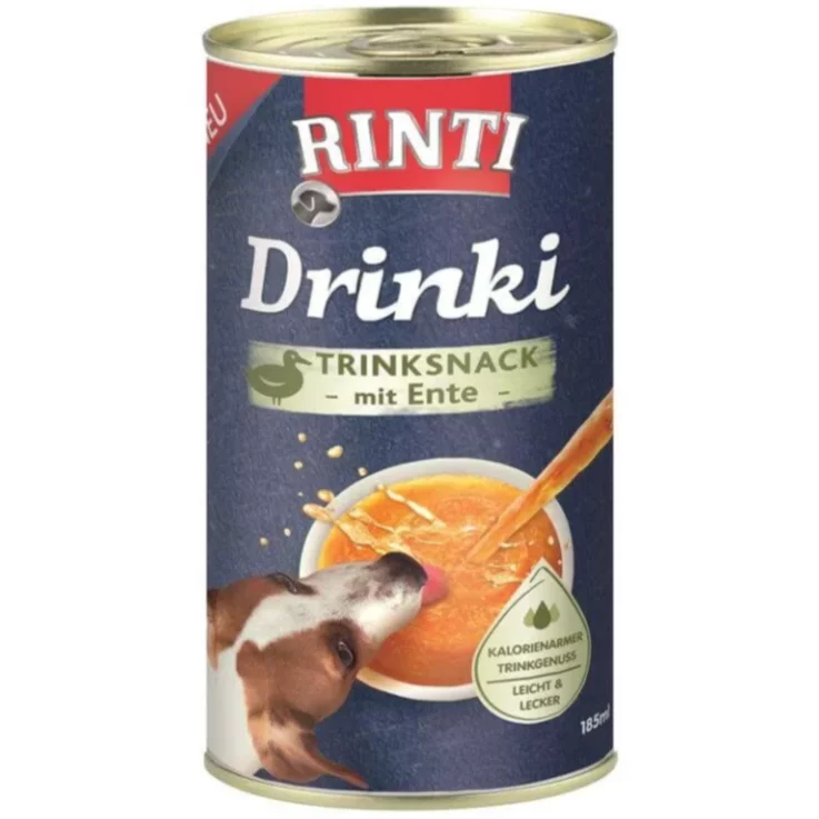 Hunde - Snack RINTI Drinki mit Ente, 185 ml