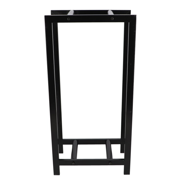 ESSCHERT DESIGN Holzlagerturm, schwarz, M