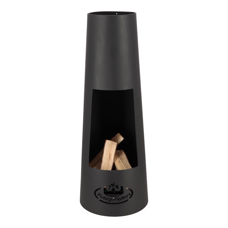 ESSCHERT DESIGN Terrassenofen aus Metall, rund