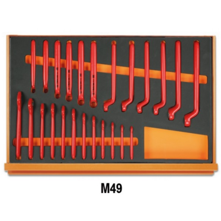 BETA Werkzeugsortiment, 66-teilig, im Schaumstoffeinsatz aus EVA