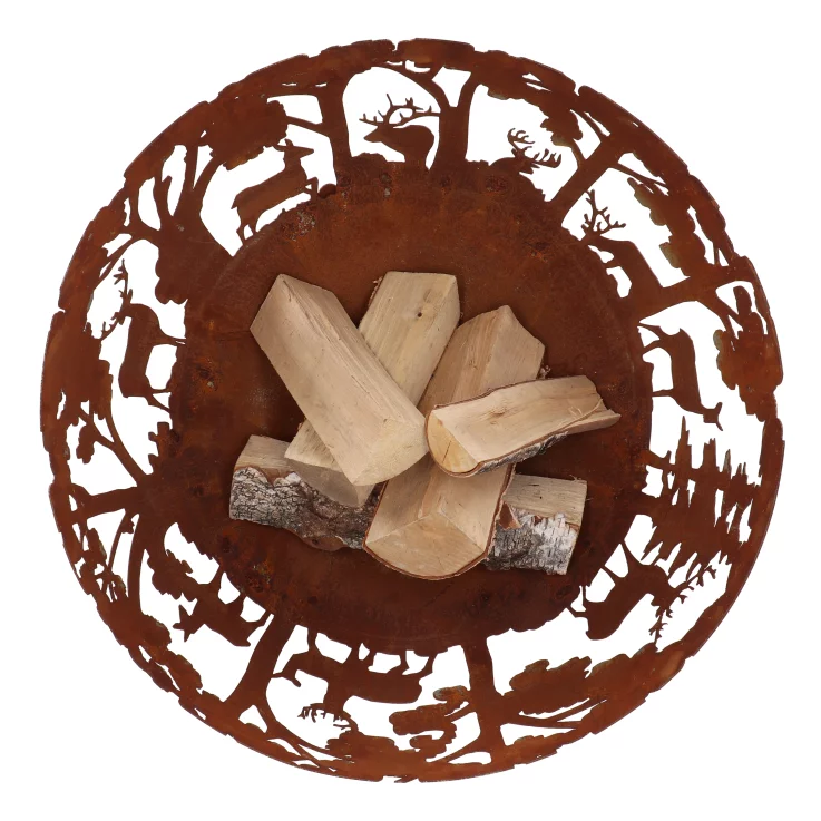 ESSCHERT DESIGN Feuerschale "Hirsch"