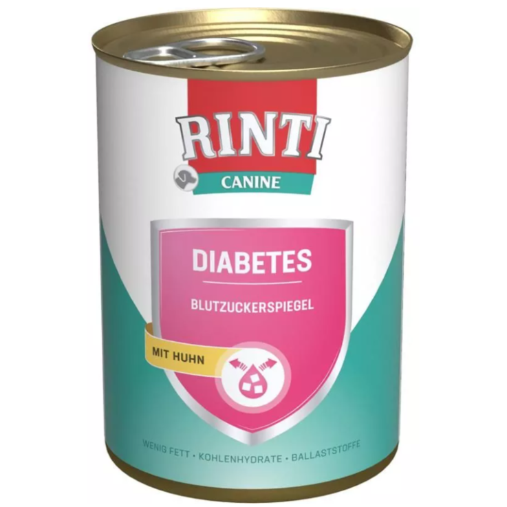 Hunde - Nassfutter RINTI Adult Canine Diabetes Huhn, 400 g