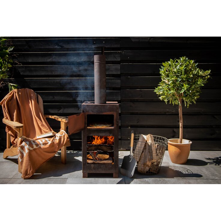 ESSCHERT DESIGN Fleecedecke "Fireplace"