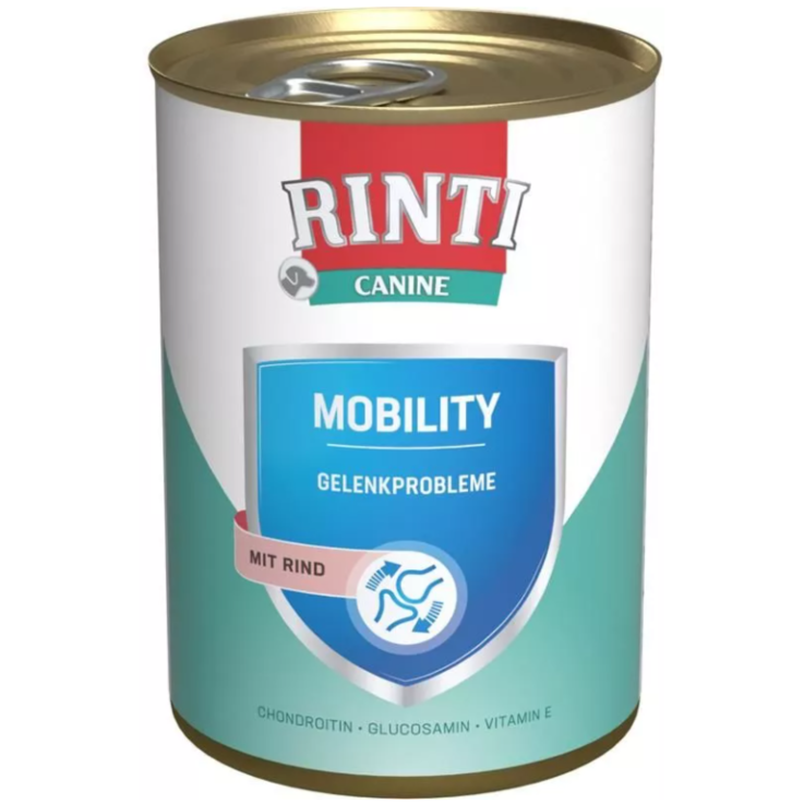 Hunde - Nassfutter RINTI Adult Canine Mobility Rind, 400 g
