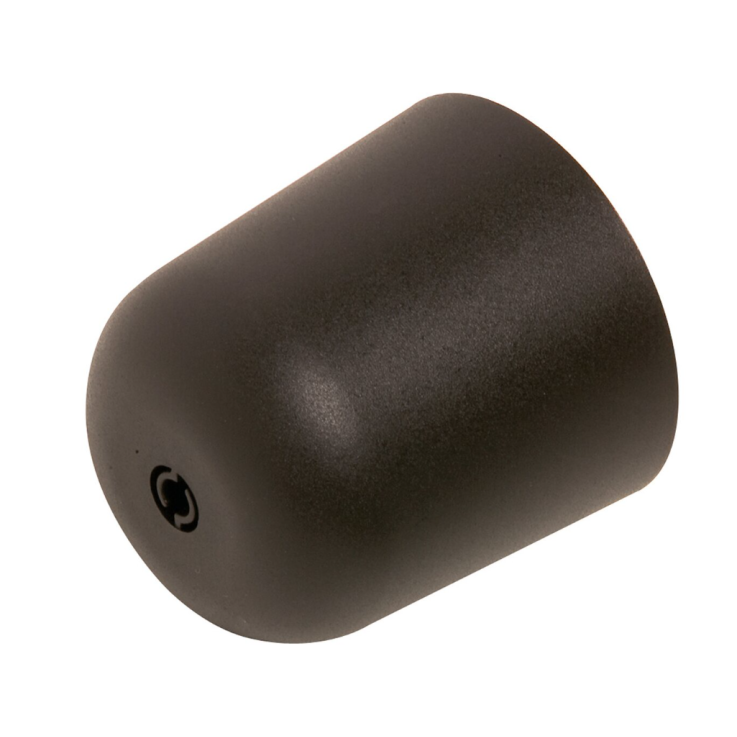 Leuchtenbaldachin Ø 65 mm Schwarz