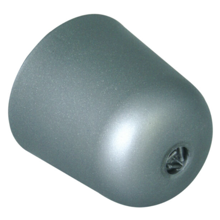 Deckenabdeckung für Leuchten silber 5 Stk.