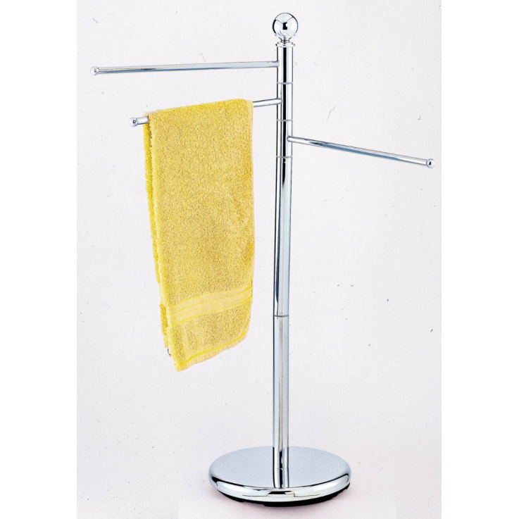 Handtuchhalter mit 3 Armen verchromt